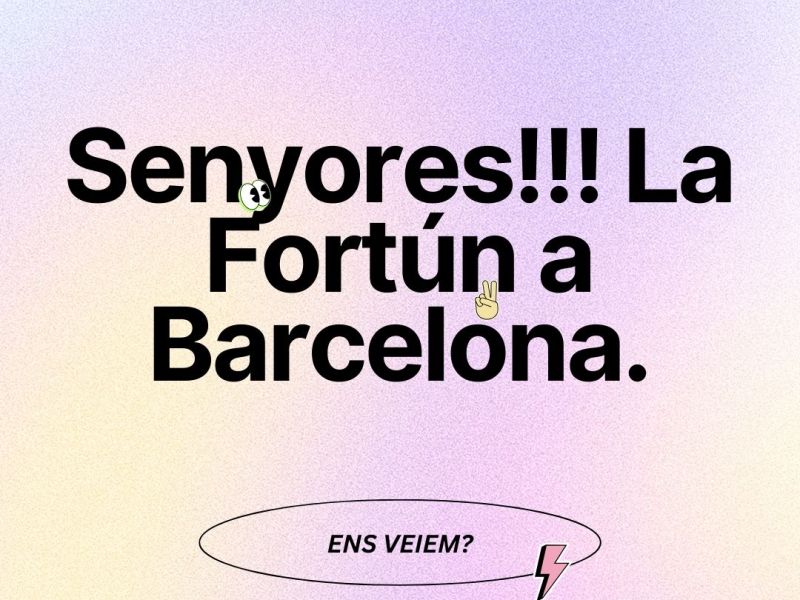 Barcelona Tour – Abril&nbsp;2025